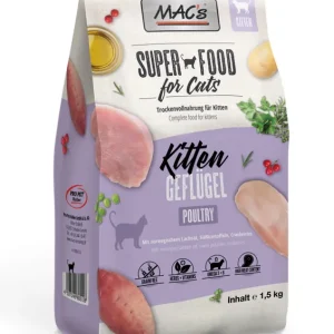 MAC's Kitten Geflügel 1,5kg Katzentrockenfutter Markenware